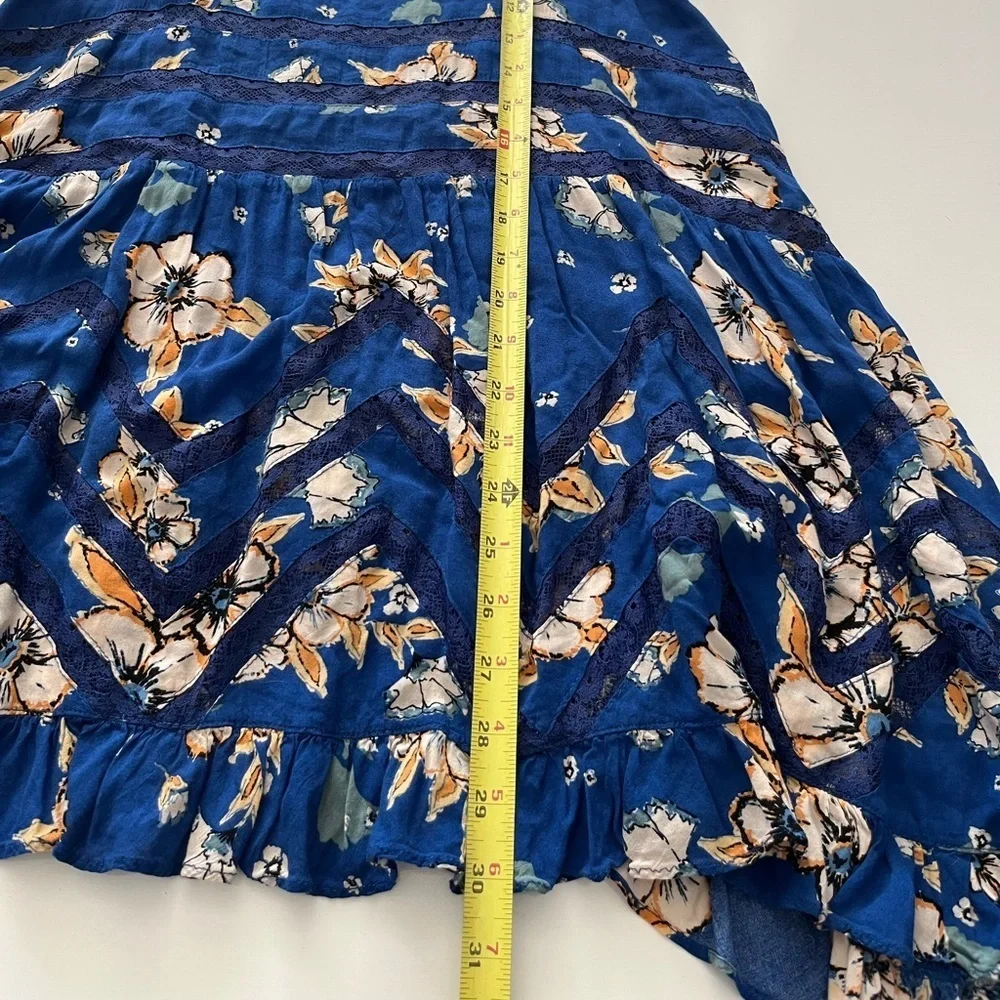 Free People Floral Mini slip Dress